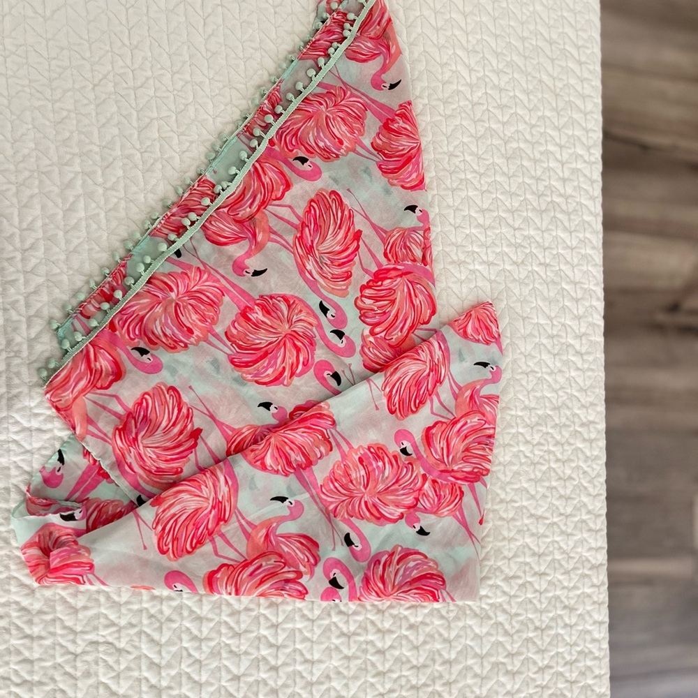 Flamingo Print Women’s Scarf
